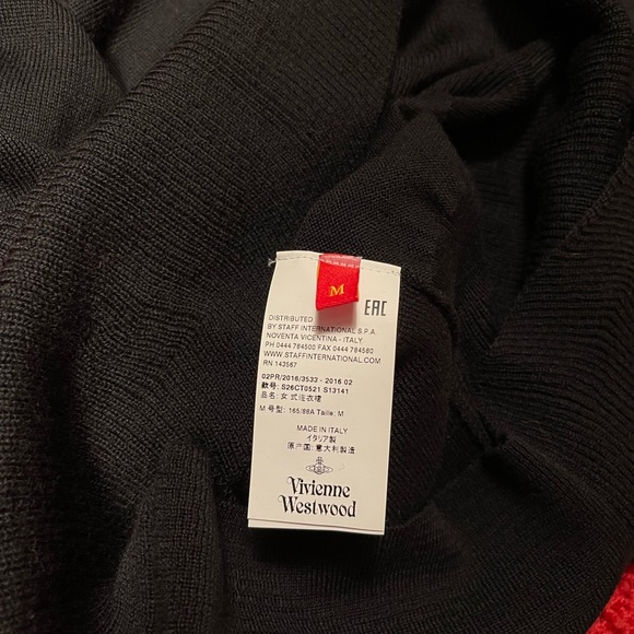 Vivienne Westwood RED LABEL NEW KNIT WOOL DRESS AW16 brand new MEDIUM - Picture 13 of 14